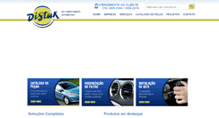 Desktop Screenshot of distak.com.br